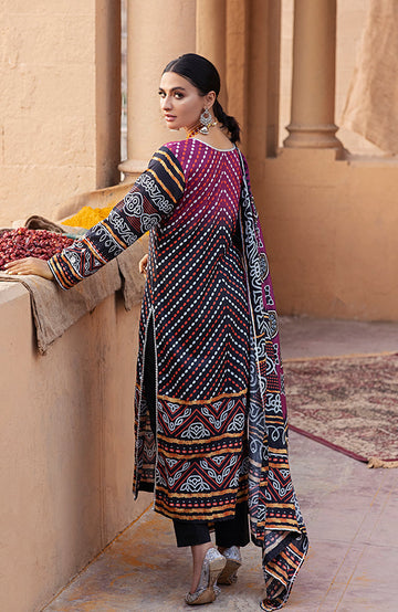 Al Zohaib MSCL 22-05A Monsoon Chunri Printed Lawn 2022 Online Shopping